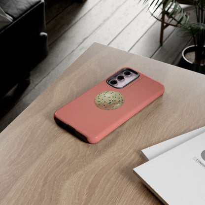 Disco Ball Tough Phone Case — Retro Pink Protective Cover
