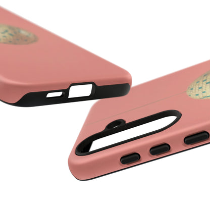 Disco Ball Tough Phone Case — Retro Pink Protective Cover