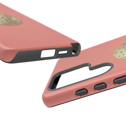 Disco Ball Tough Phone Case — Retro Pink Protective Cover