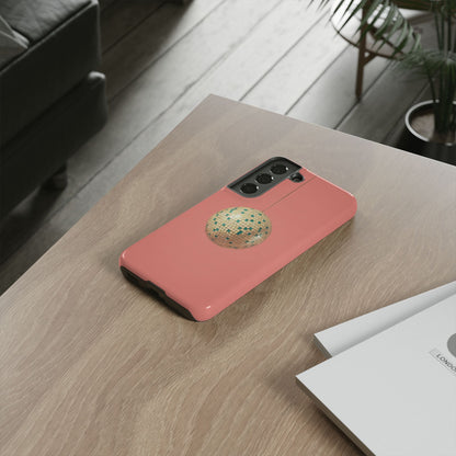 Disco Ball Tough Phone Case — Retro Pink Protective Cover