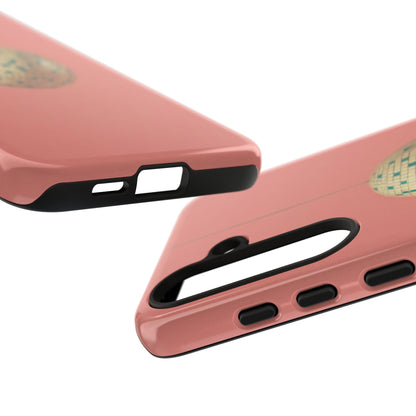 Disco Ball Tough Phone Case — Retro Pink Protective Cover